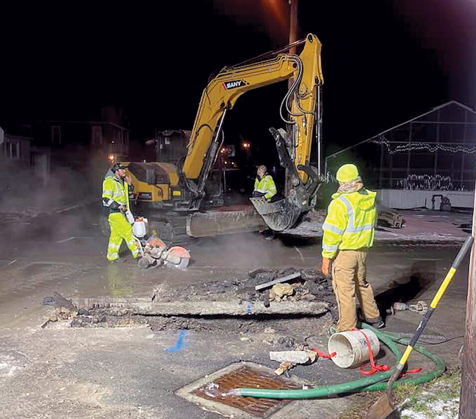 City of Elkins crews worked all night to repair water breaks News